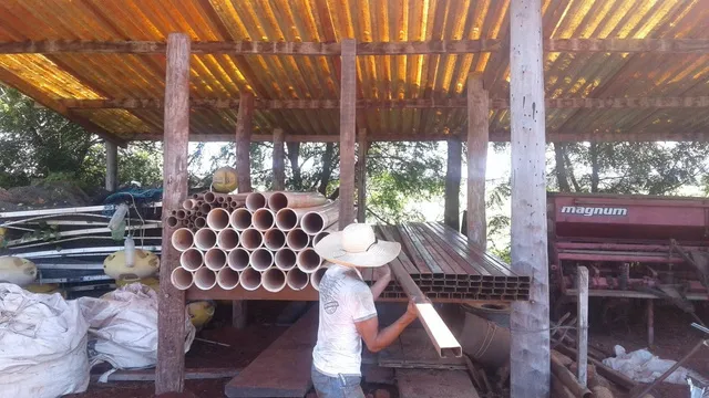 Obra e materiais